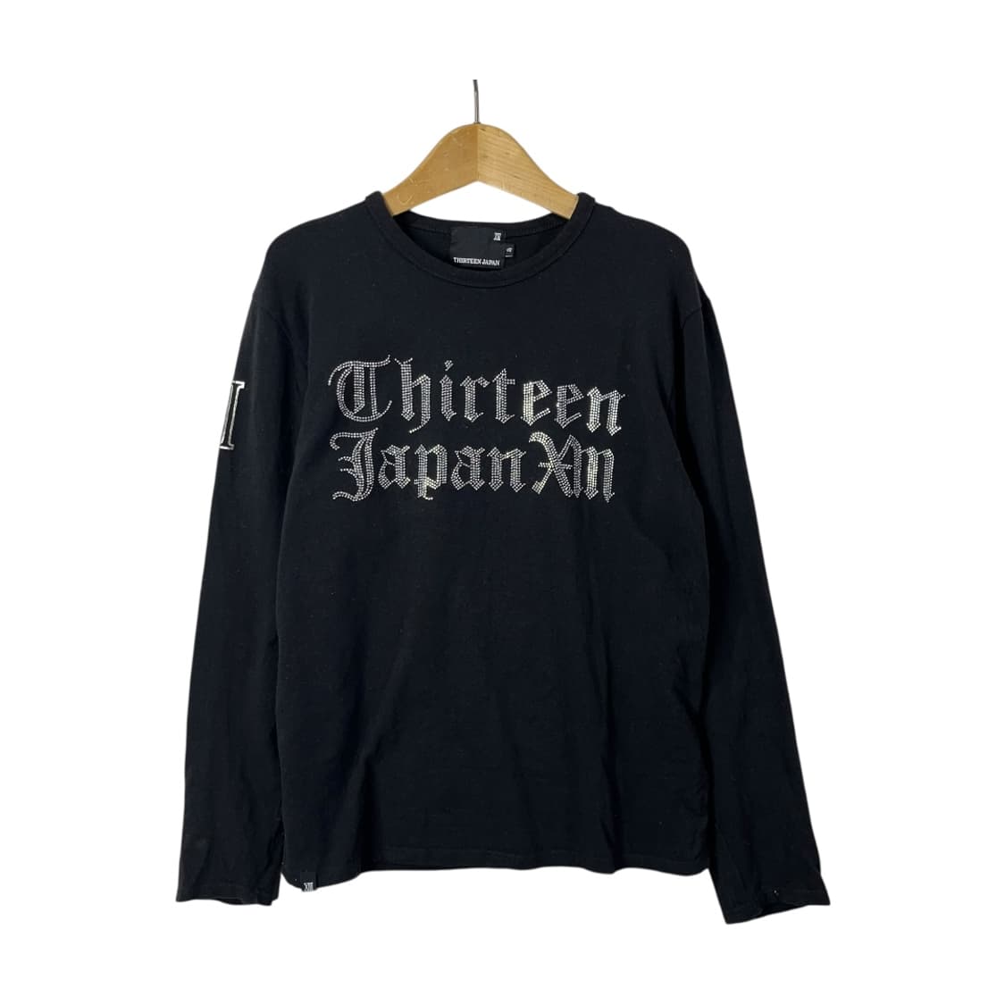 [THIRTEEN JAPAN] 펑크 큐빅 레터링 롱슬리브 상품이미지1
