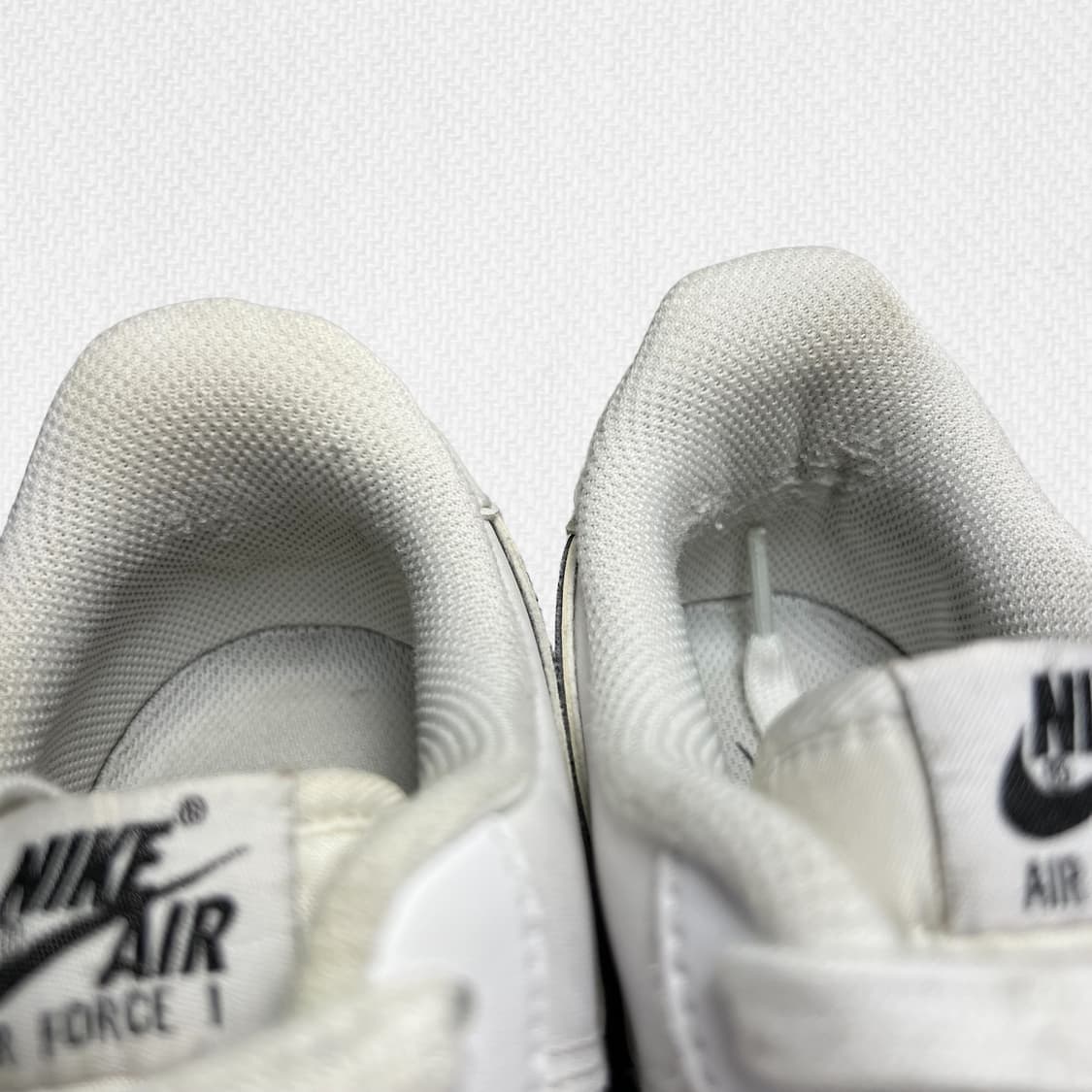 260 나이키 에어포스1 로우 화이트 블랙 상품이미지6