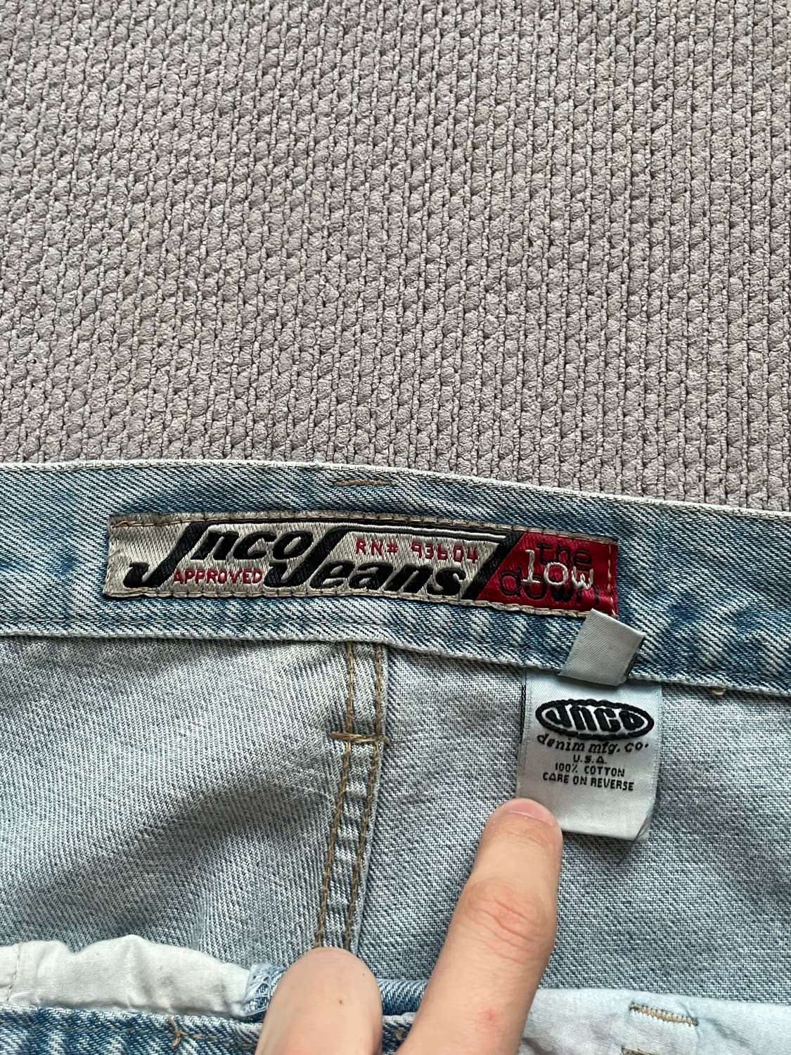 Jnco 90‘s 와이드 데님 팬츠 상품이미지7