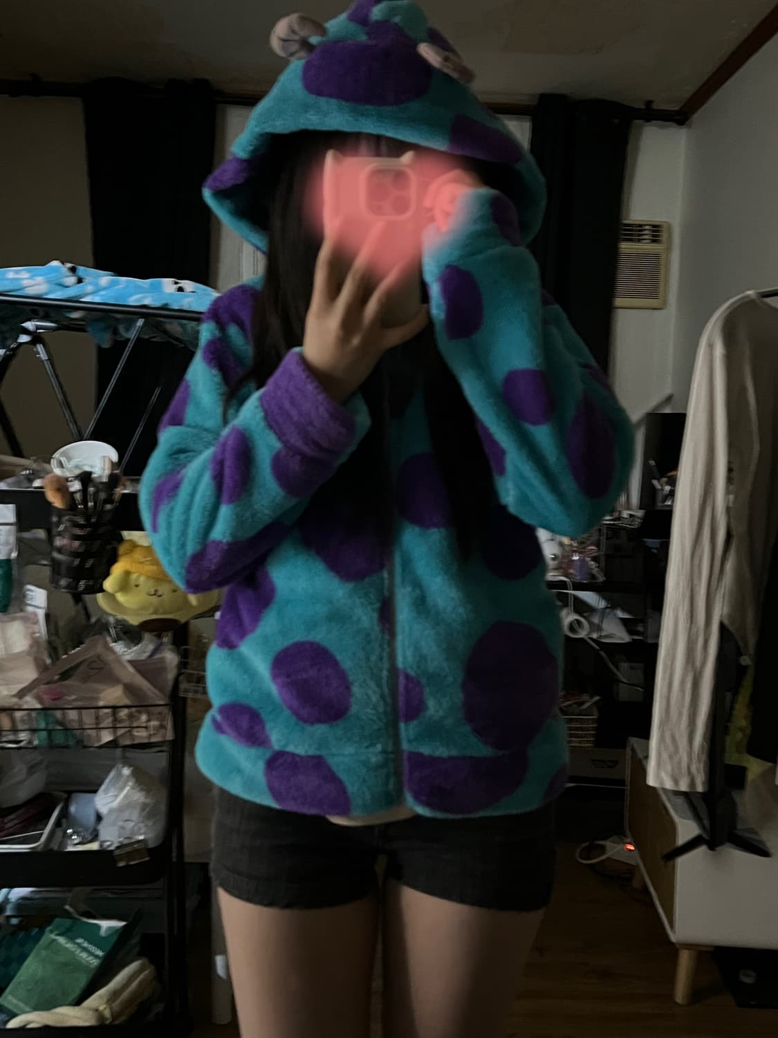 디즈니 설리반 몬스터 후드집업 M 와투케  상품이미지1