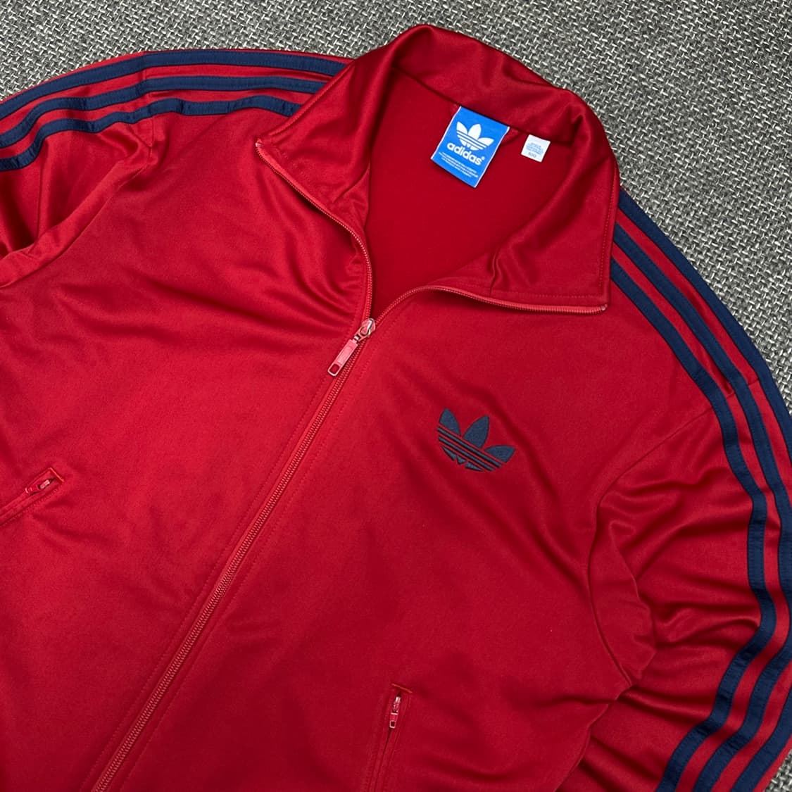 아디다스 올드스쿨 파이어버드 버건디 져지 100 상품이미지4