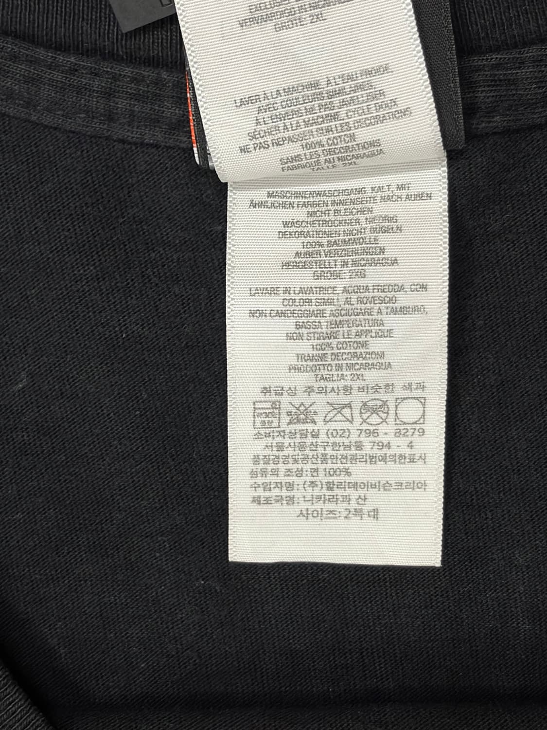 할리데이비슨 반팔 티셔츠 블랙 상품이미지9