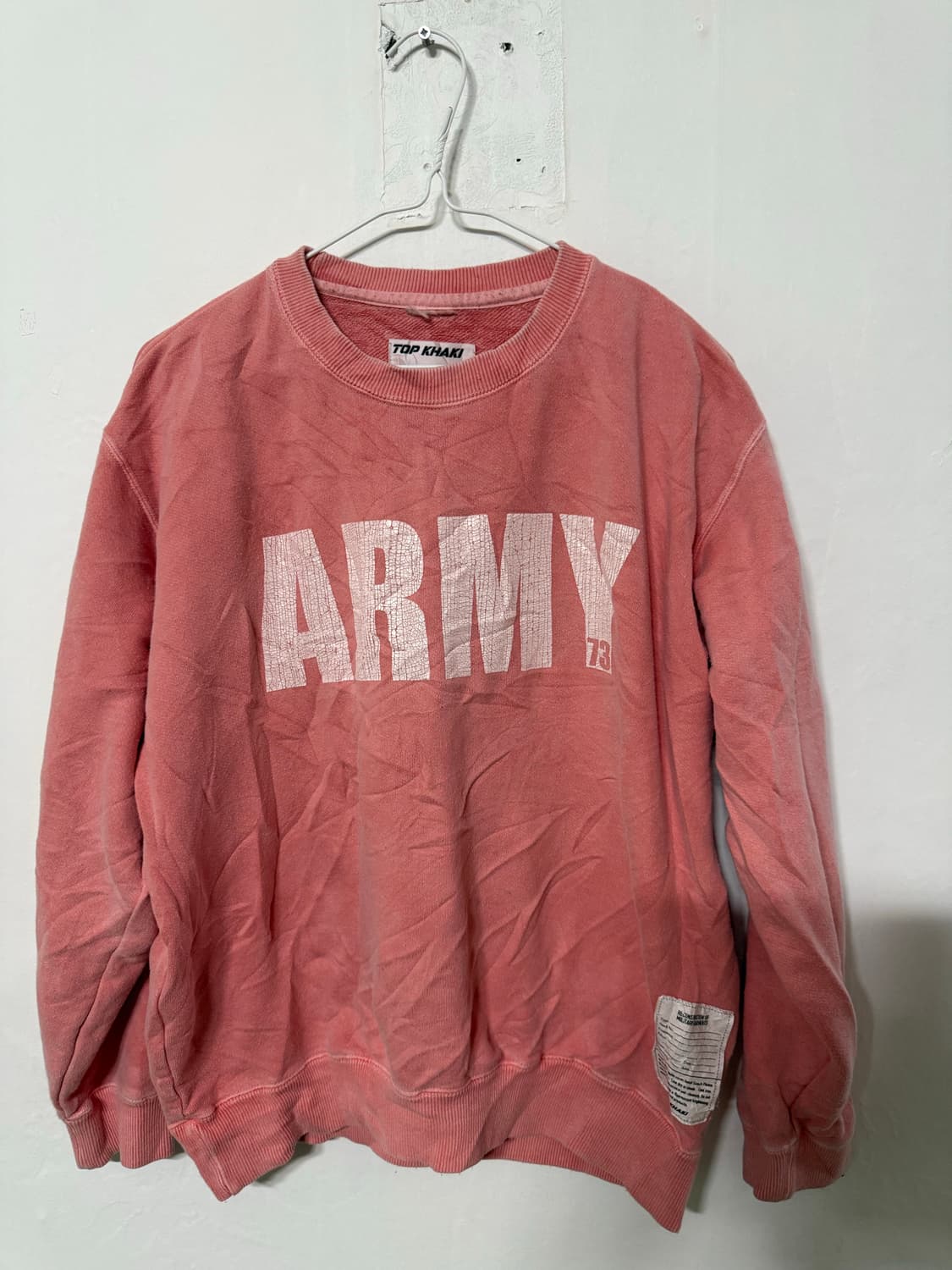 ARMY 프린팅 맨투맨 상품이미지1