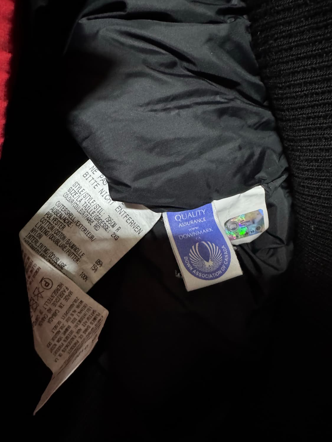 2XS 캐나다구스 칠리왁 봄버 패딩 상품이미지10