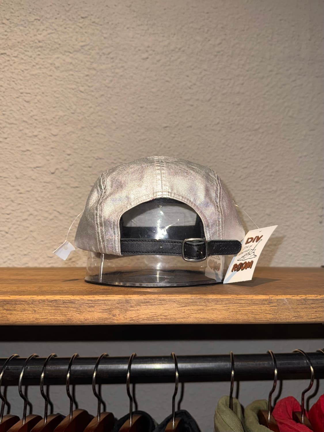 슈프림 캠프캡 실버 상품이미지3