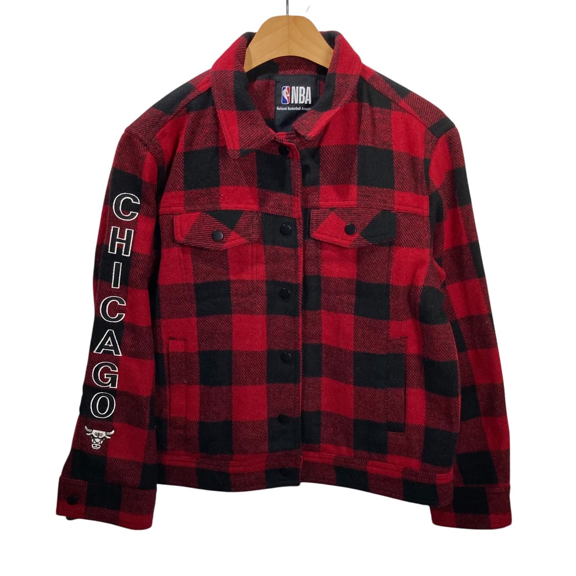 NBA 시카고 타탄체크 자켓 상품이미지2
