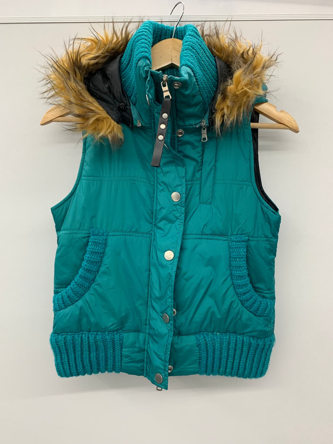 민트 Y2k 퍼 다운 베스트 상품이미지6