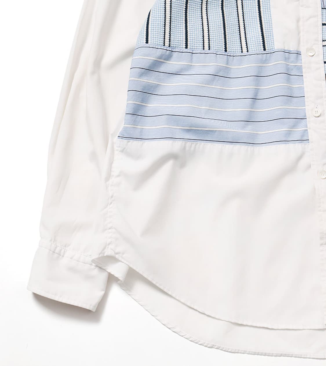 COOHEM - PATCH WORK SHIRT 상품이미지4