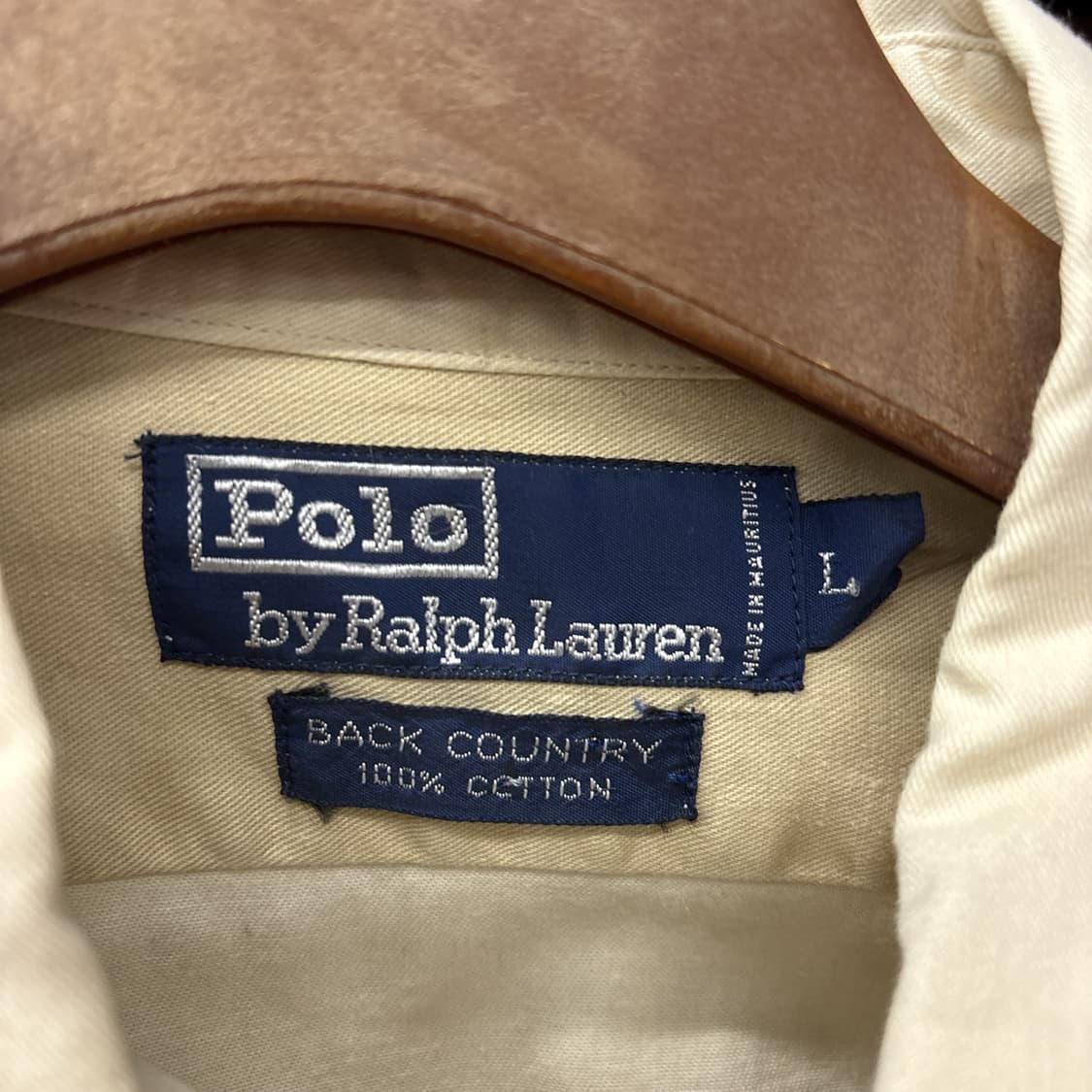 90s 폴로 랄프로렌 백컨트리 라인 유틸리티 포켓 헌팅셔츠 N1095 상품이미지7