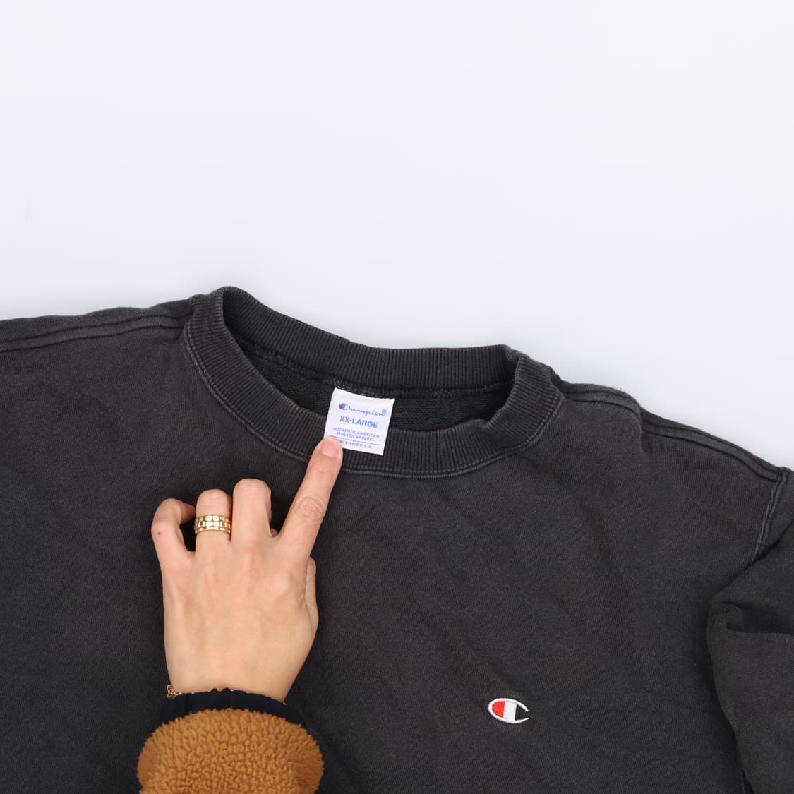 [XXL] 챔피온 스몰로고 맨투맨티셔츠 1216H1 상품이미지3