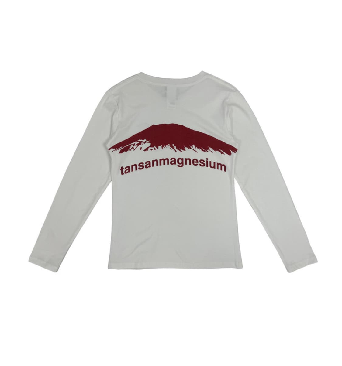 마운틴 롱슬리브 화이트/레드 (우먼) 상품이미지1