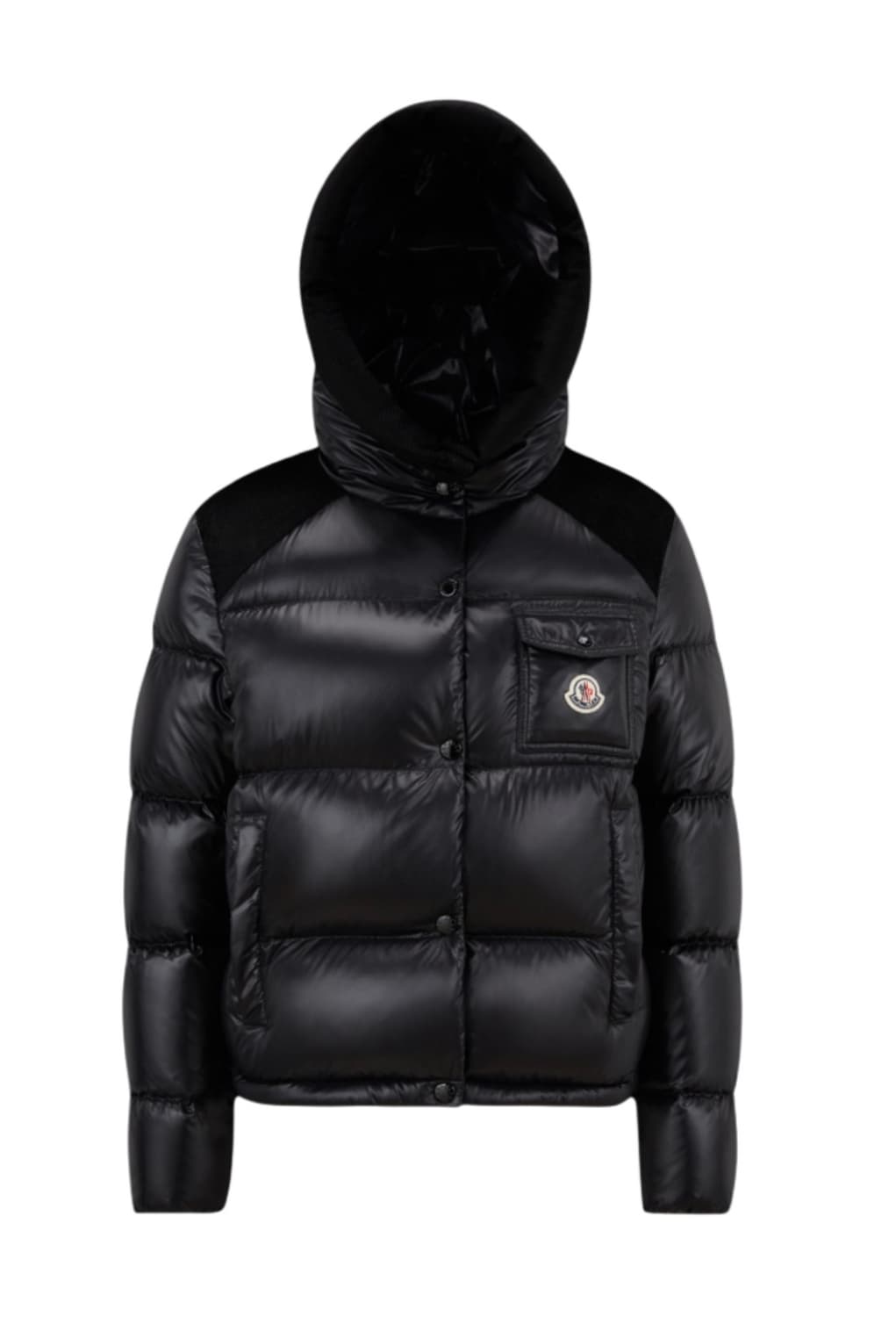 (W) 몽클레어 파쉐 쇼트 다운 자켓 블랙 - 22FW 상품이미지1