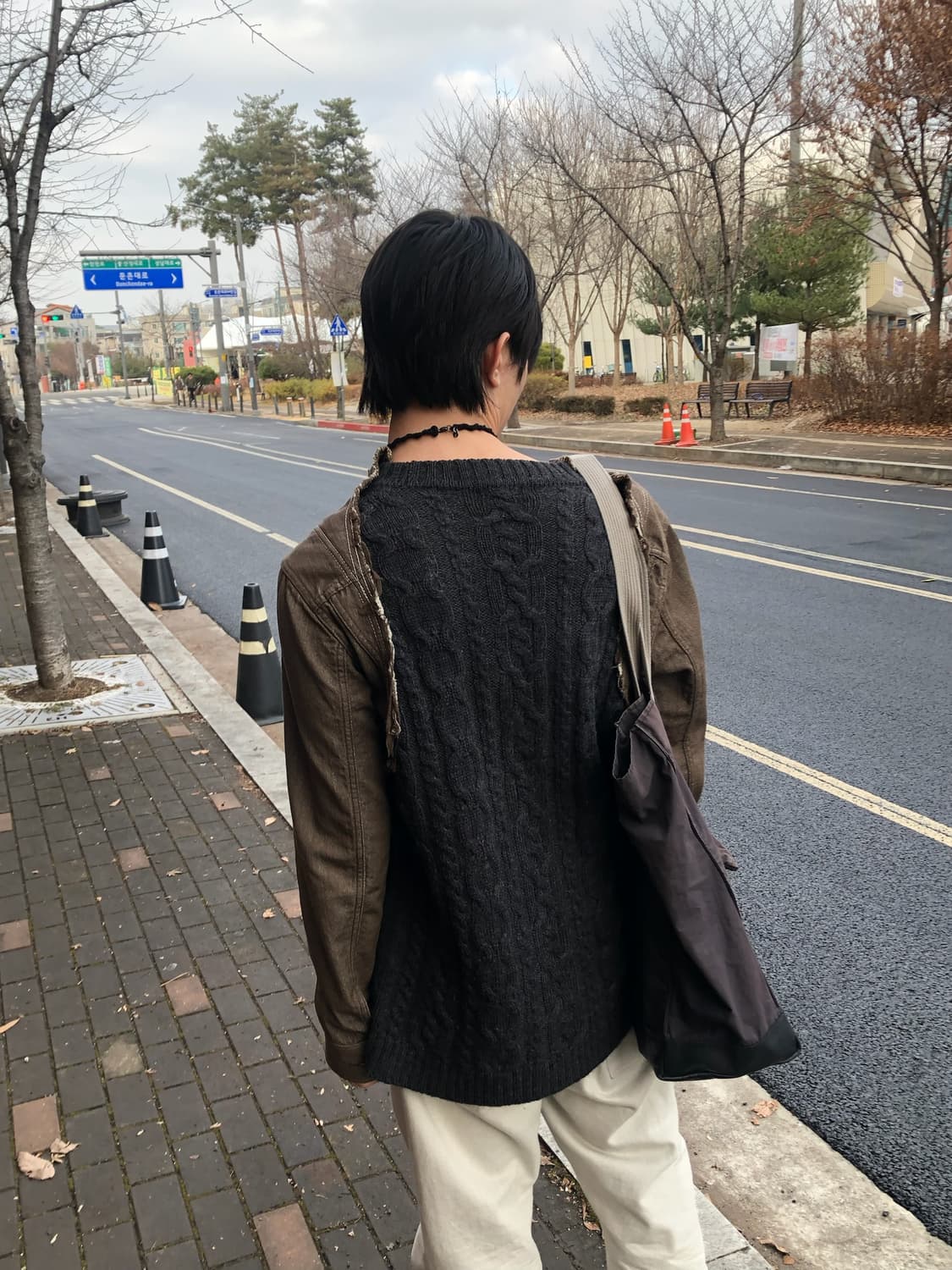 크리스 반 아쉐 이스트팩 페이딩 숄더백 상품이미지3