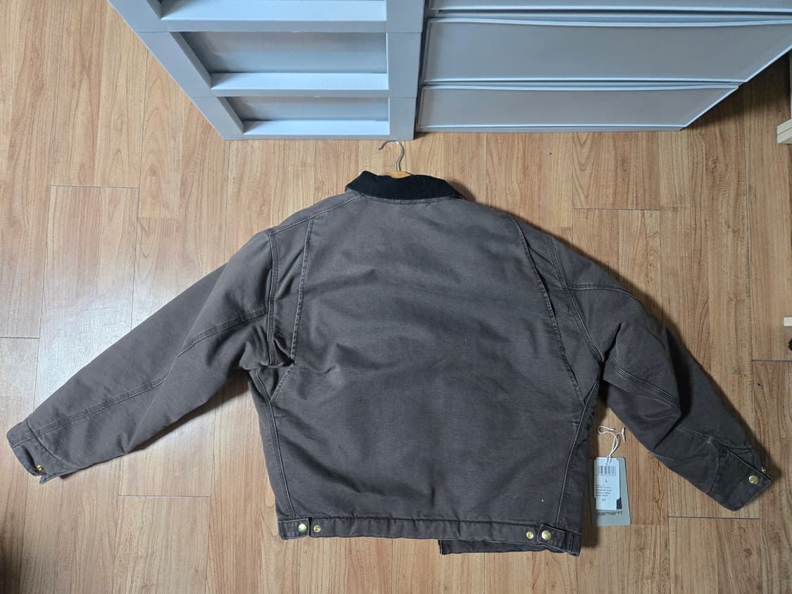 칼하트 디트로이트 자켓 토바코/블랙 상품이미지2