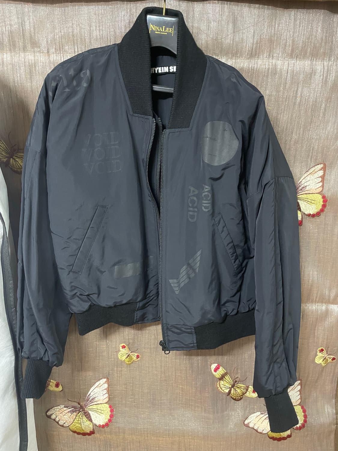 혜인서 크롭 봄버자켓 1 상품이미지1