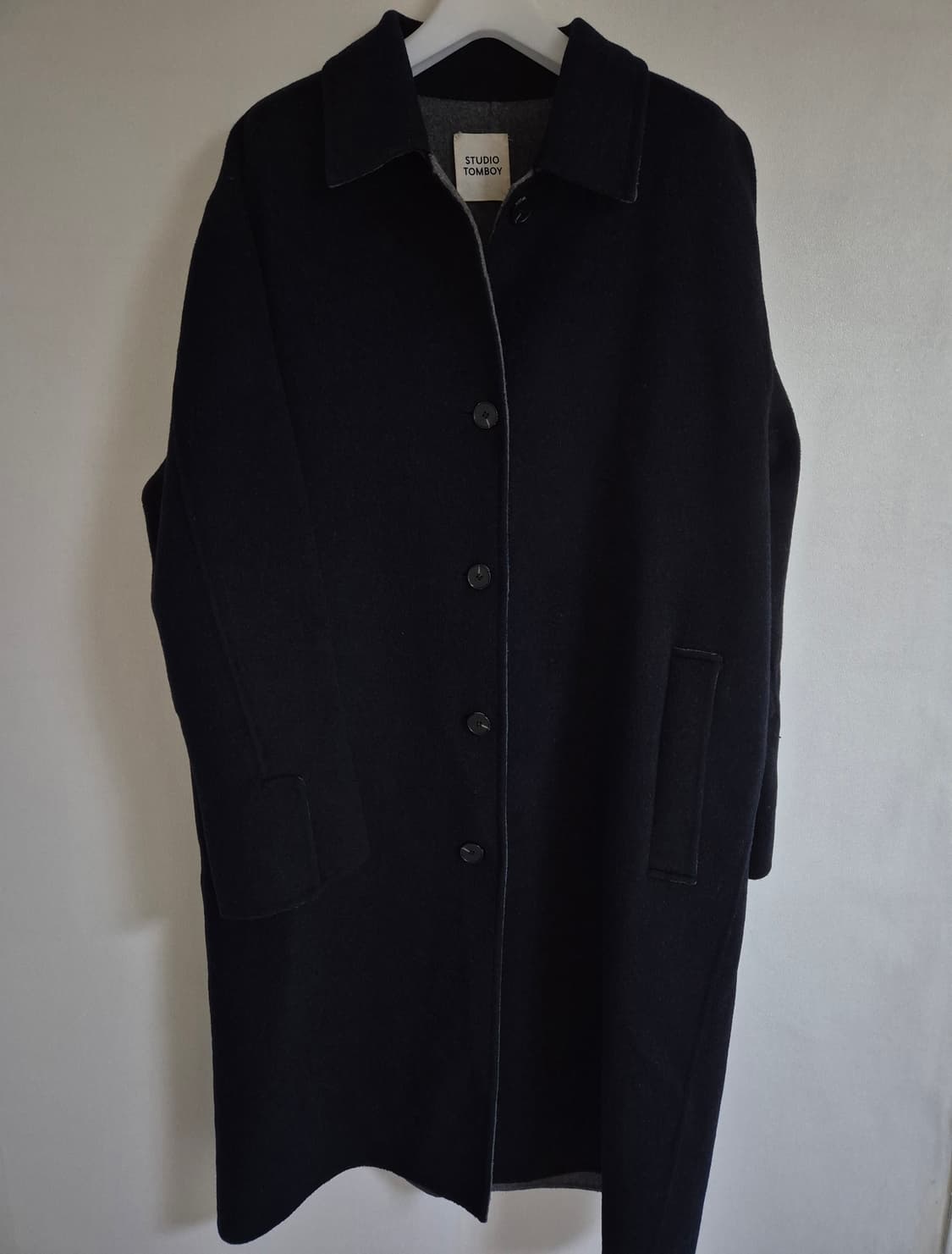 스튜디오톰보이 핸드메이드 발마칸 코트 상품이미지4