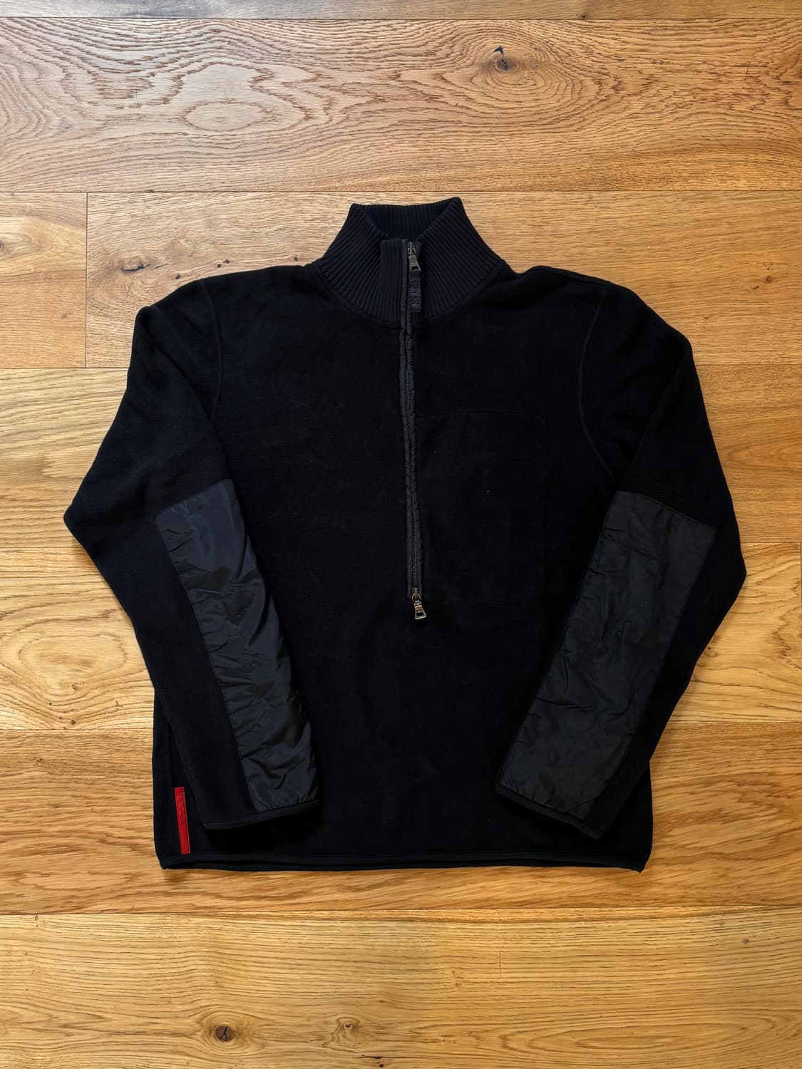 프라다스포츠 플리스 하프집업 상품이미지1