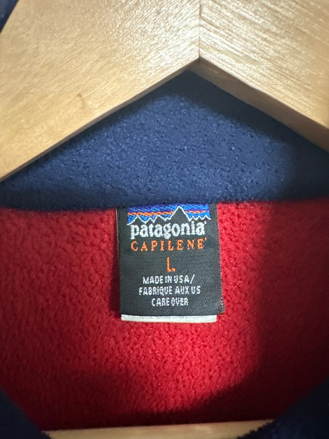 파타고니아 빈티지 캐필린 반집업 상품이미지5