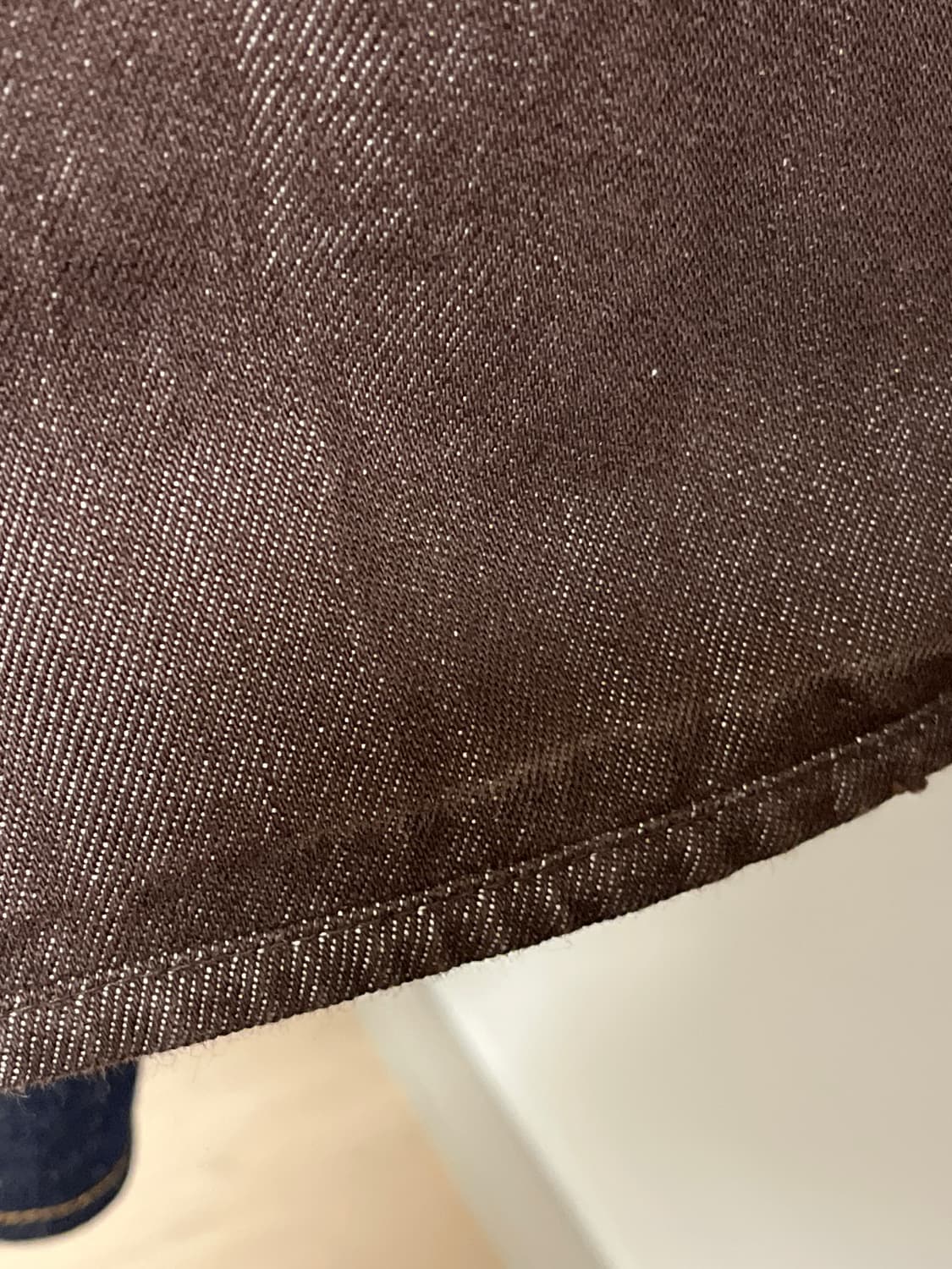 오라리 브라운 트위스트 5P 데님 30 상품이미지3