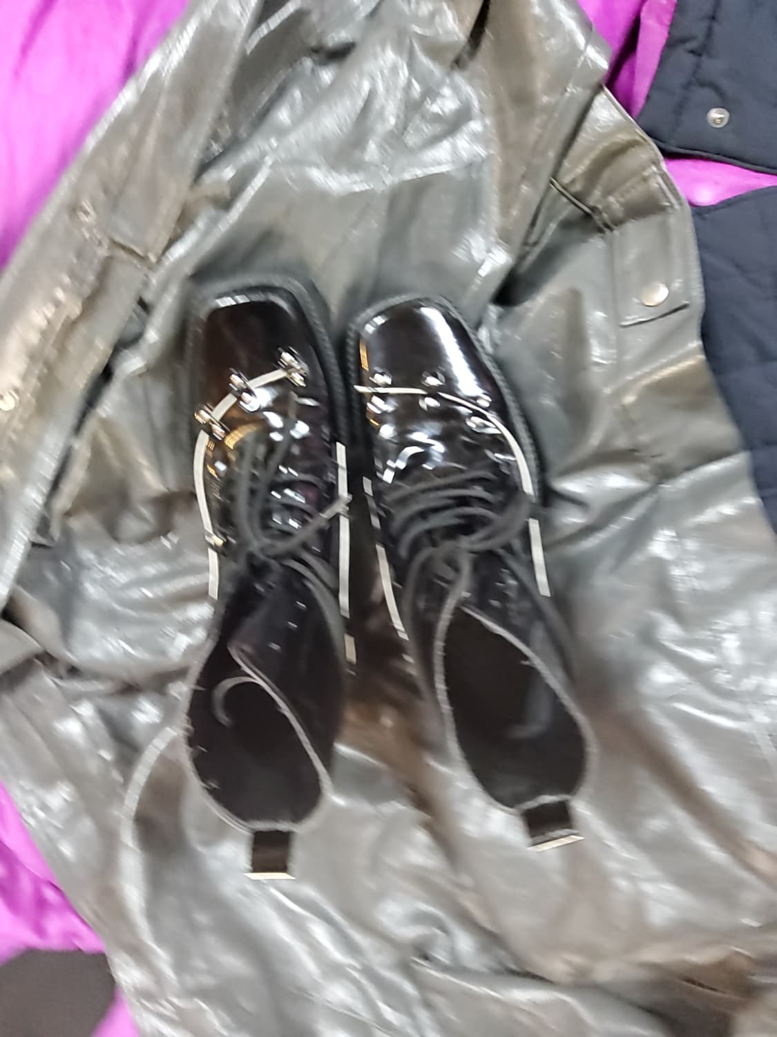 부츠 하이탑  바이커 265~270 상품이미지4