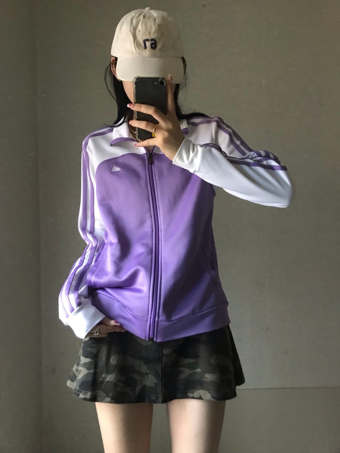 아디다스 화이트 라벤더 져지 상품이미지2
