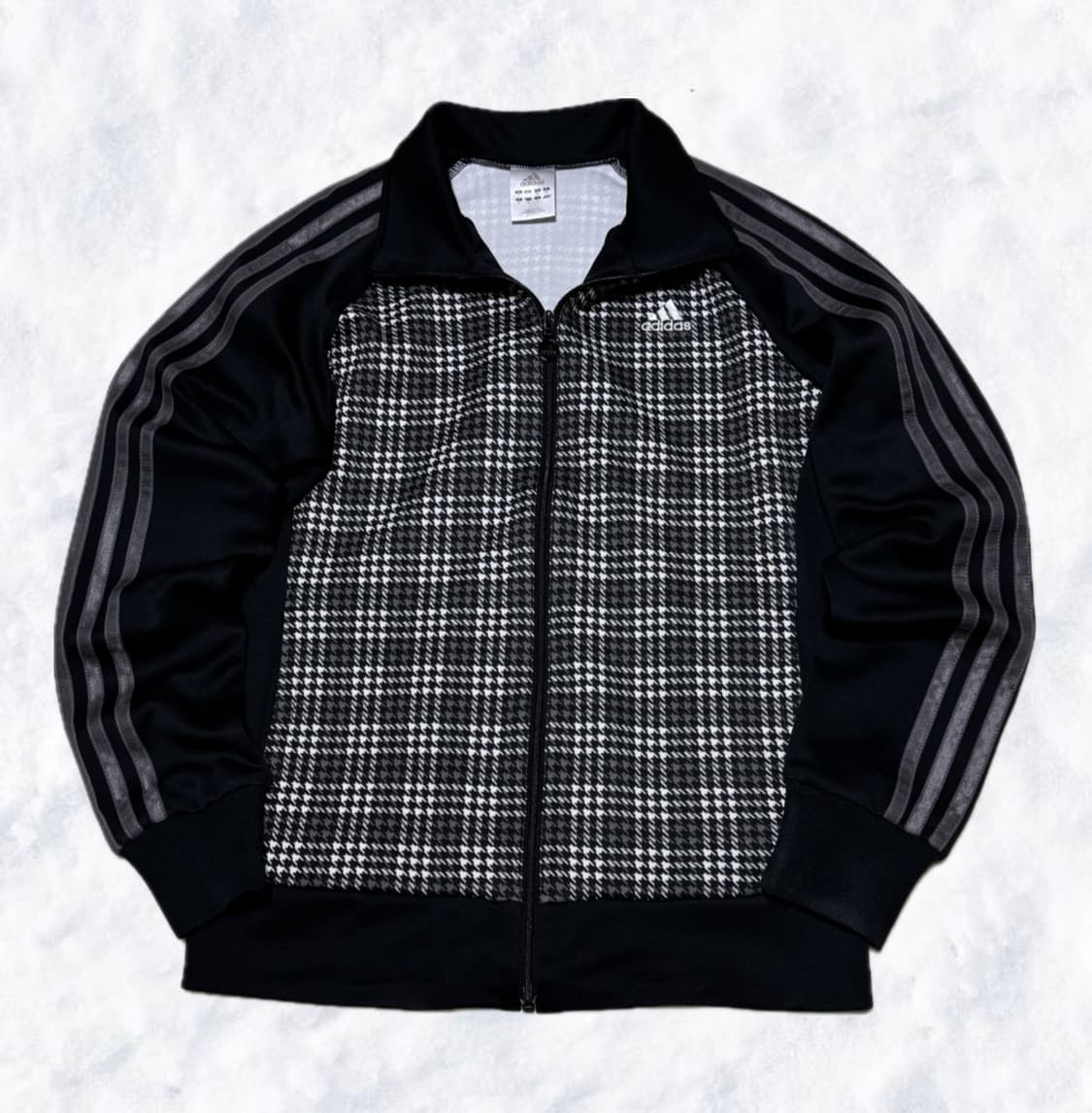 아디다스 블랙 체크 져지 상품이미지1