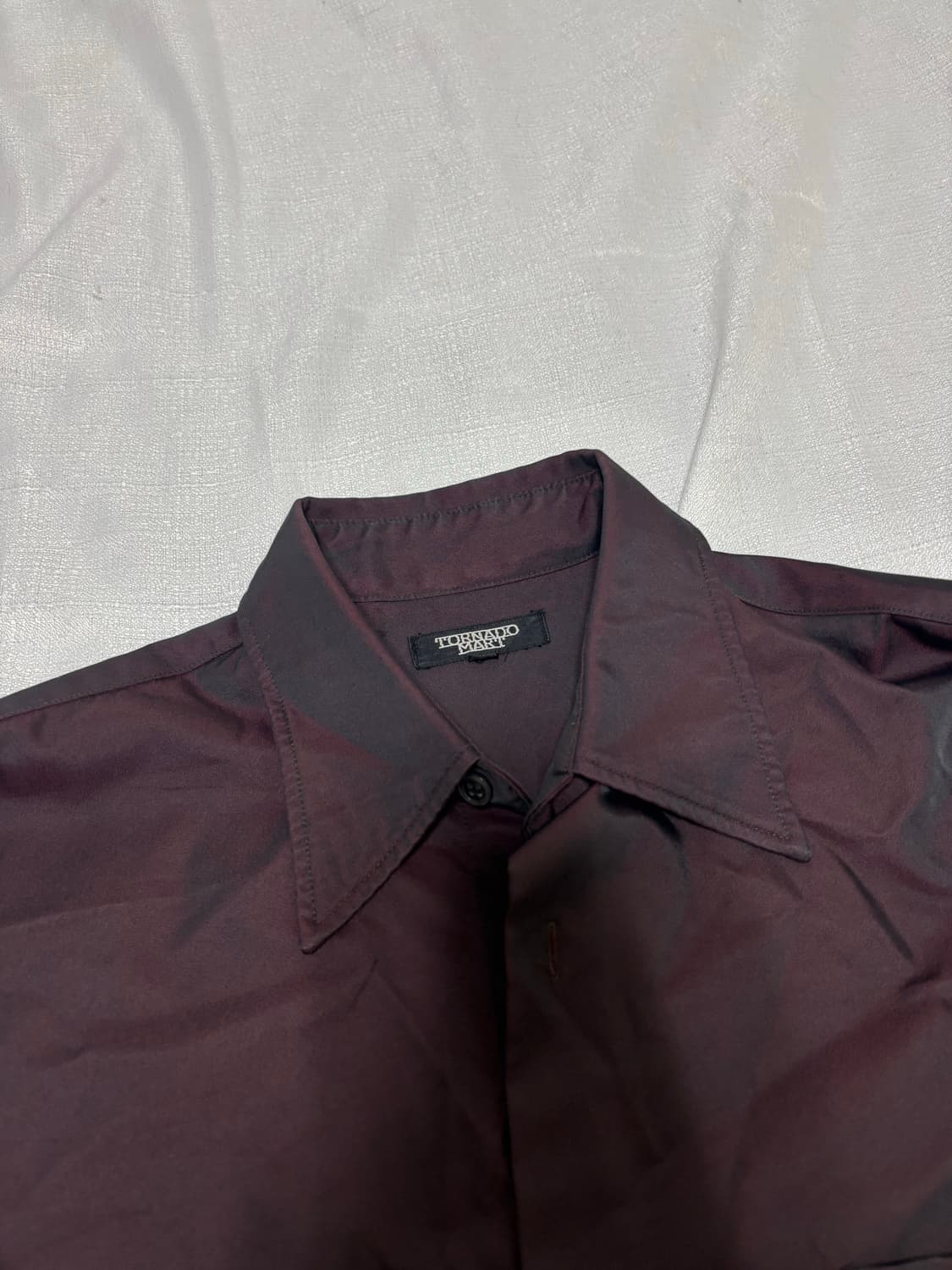 “Tornado Mart” Burgundy V-Kei Mood Shirt 상품이미지9