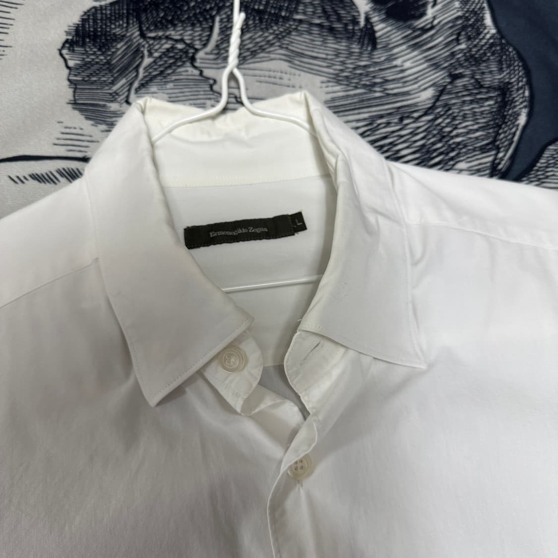  에르메네질도제냐 화이트셔츠 L사이즈  상품이미지2