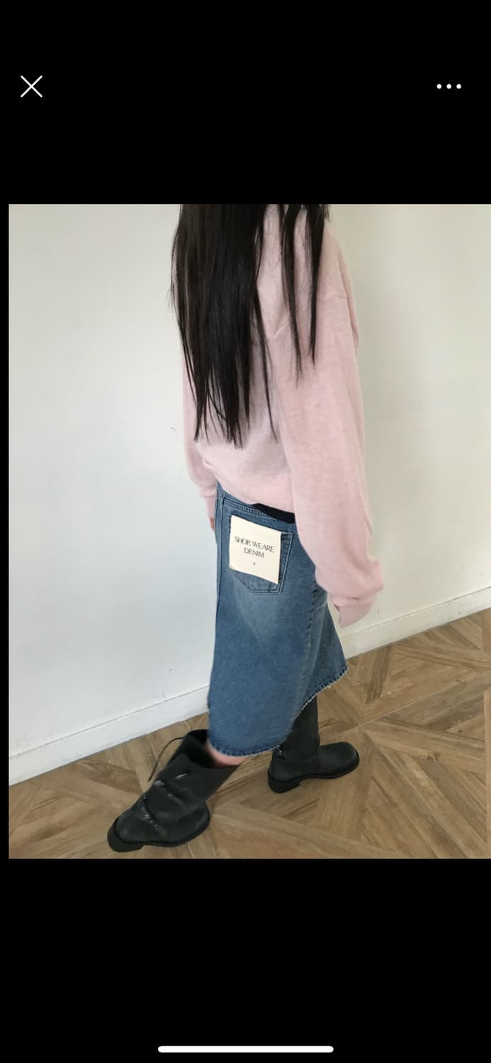 We are 위아 알파카 가디건 상품이미지5
