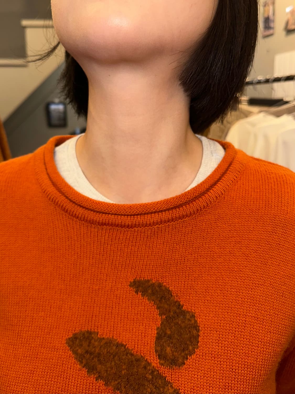 90’s Issey Miyake Hai sporting logo knit 상품이미지4