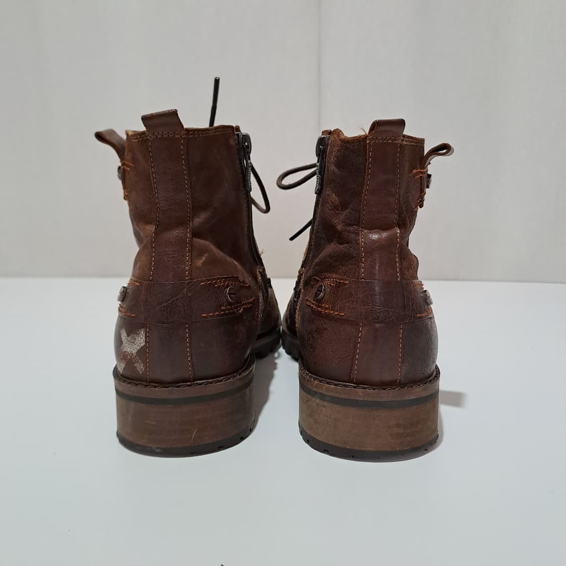 (택포) 버팔로 가죽 워커 부츠 260 A984 상품이미지6