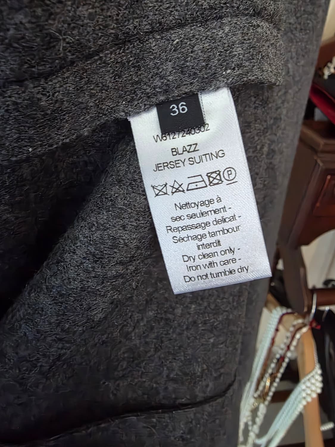 조셉 그레이 더블 브레스트 자켓 joseph 상품이미지5