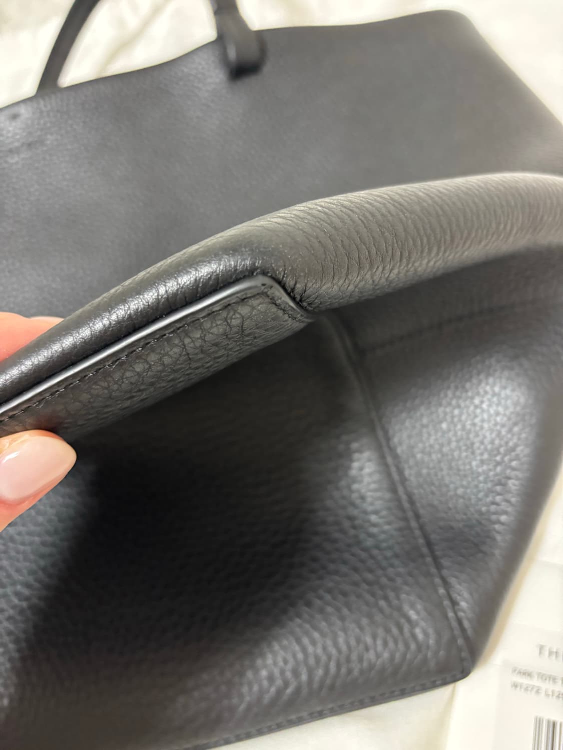 The row 더로우 파크쓰리 토트백 블랙 상품이미지4