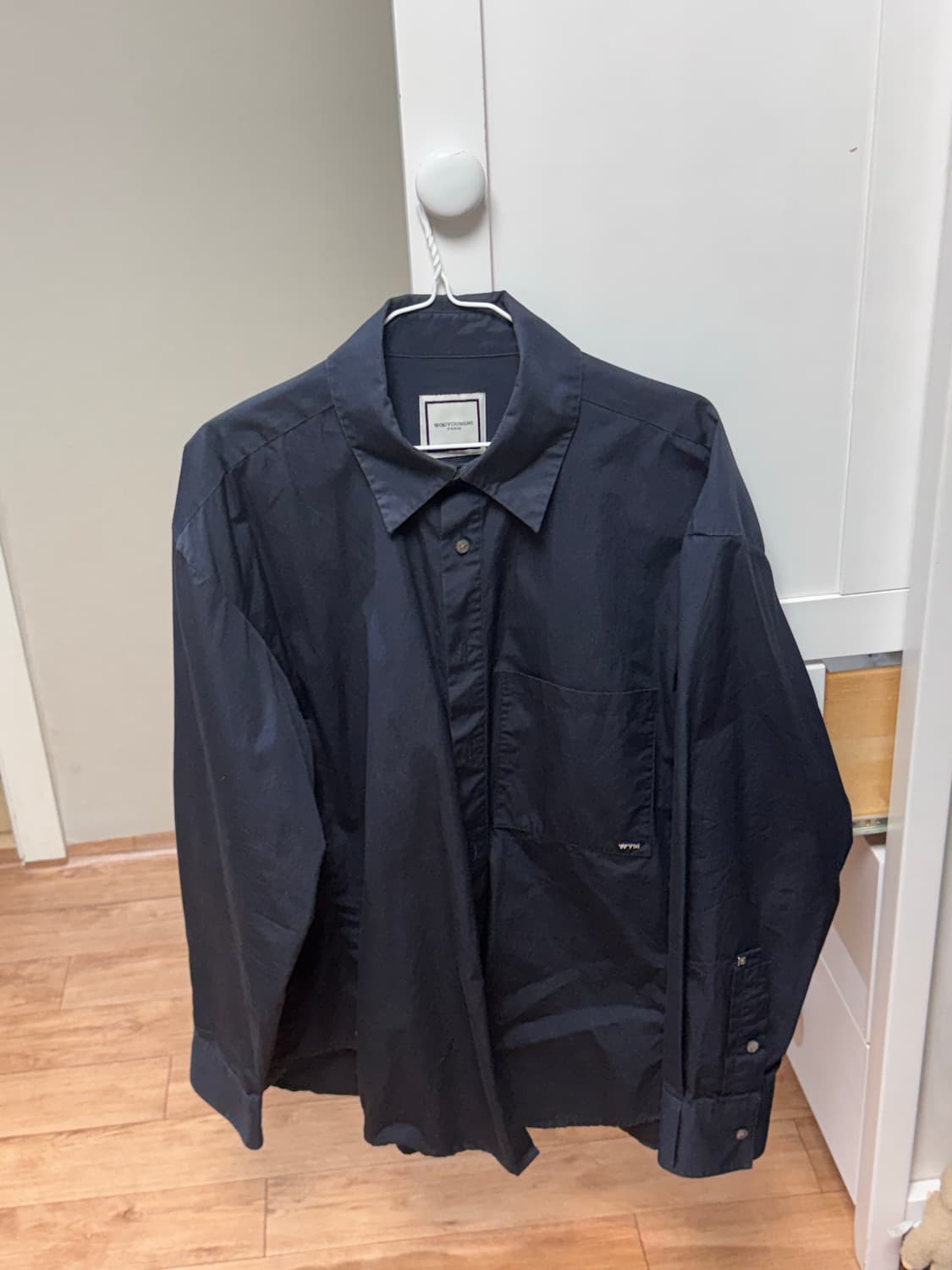 우영미 23fw 네이비 셔츠 50사이즈 상품이미지1