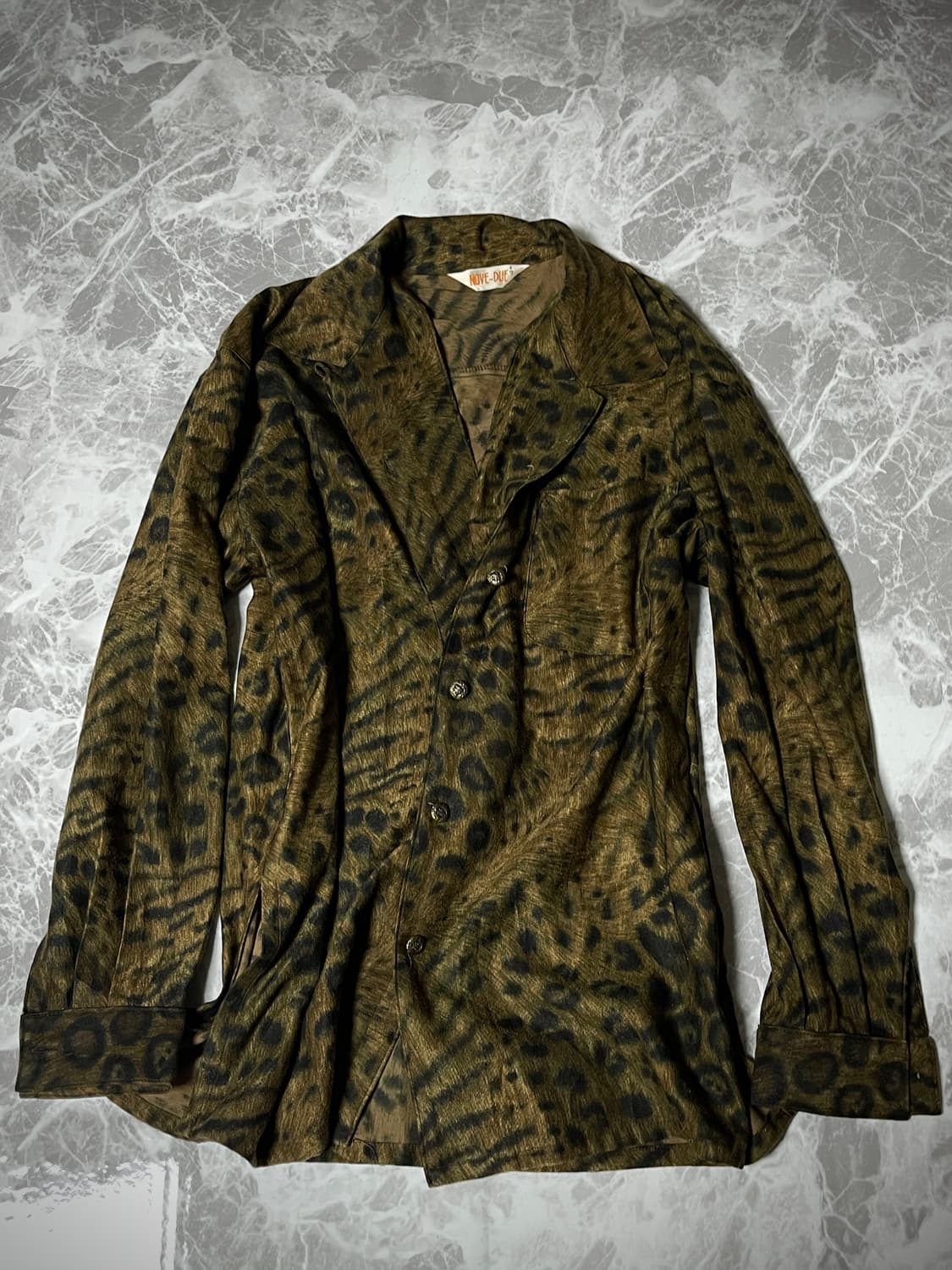 (Japanese vintage)leopard shirts jacket 상품이미지1