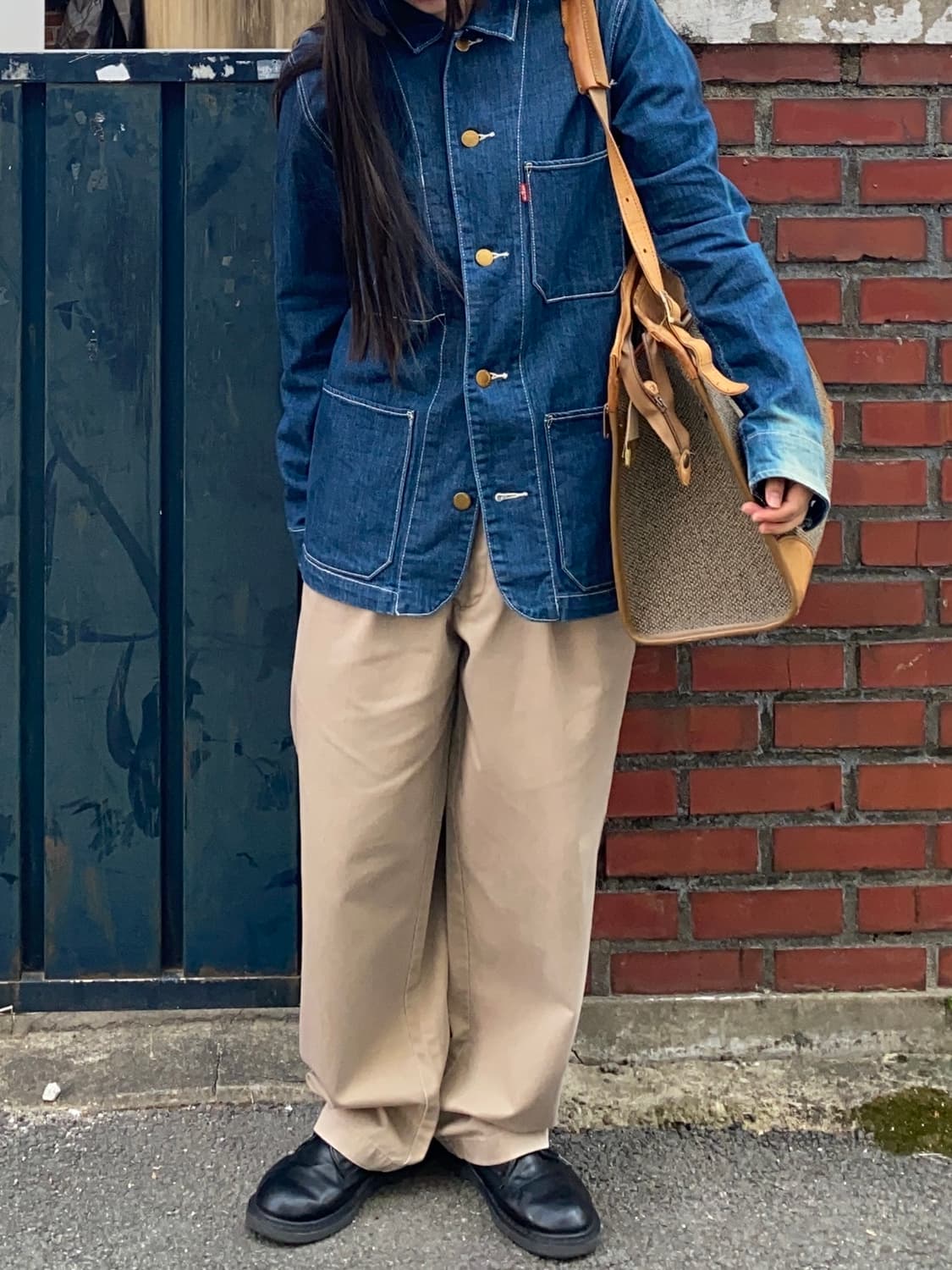 90s Tommy hilfiger 타미힐피거 투턱 코튼 팬츠  상품이미지1