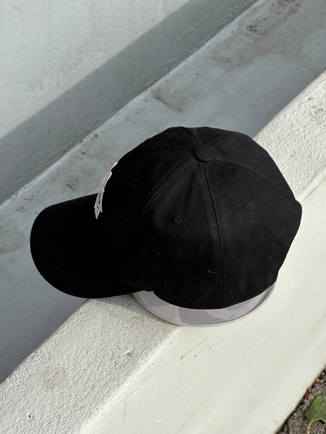 [F] 카파 로고 블랙 볼캡 모자 상품이미지3