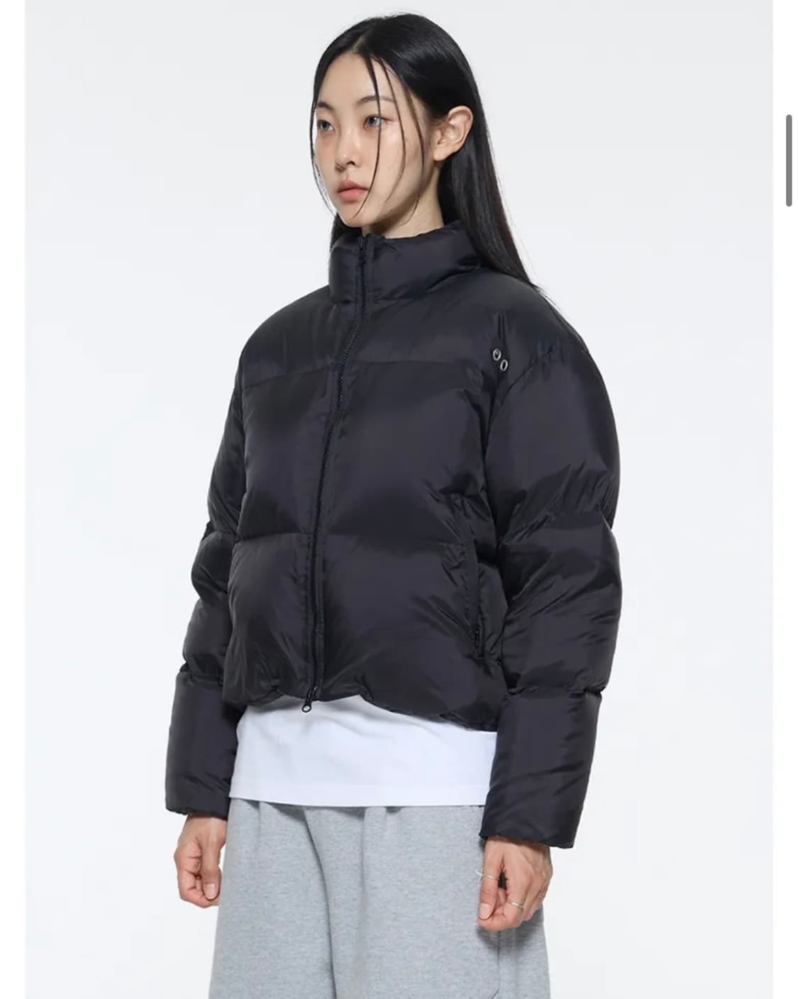 더콜디스트모먼트 TCM 패딩 블랙 상품이미지3