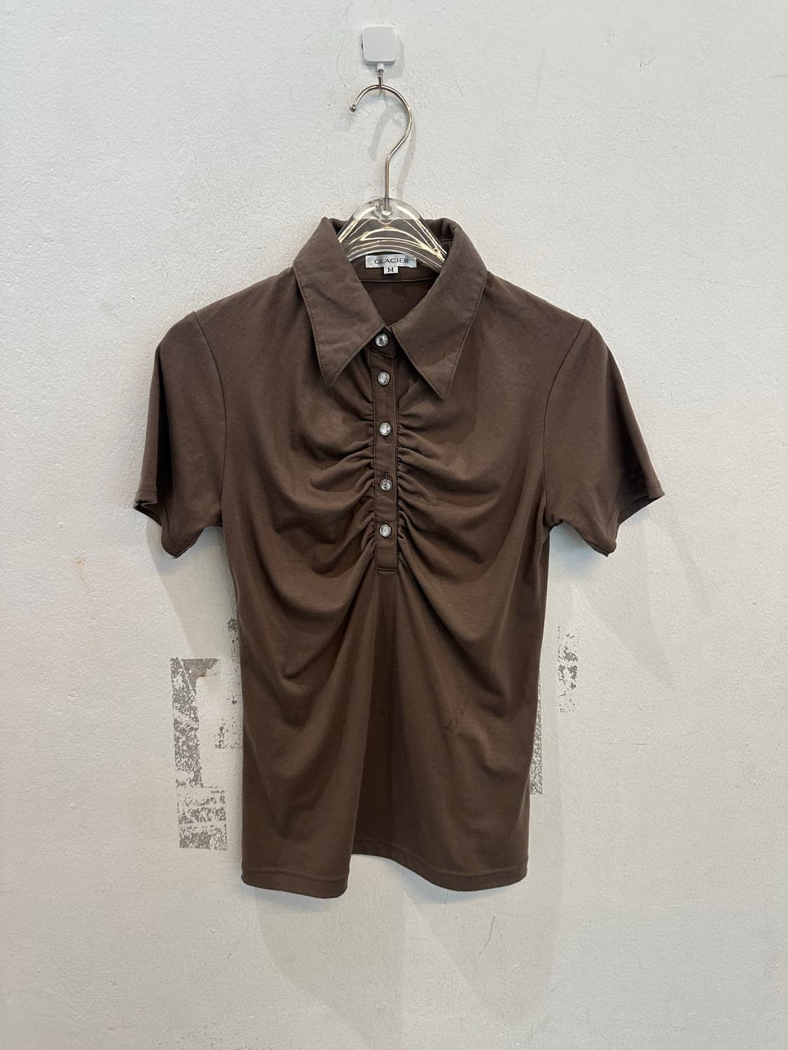 Glacier shirring collar 상품이미지1