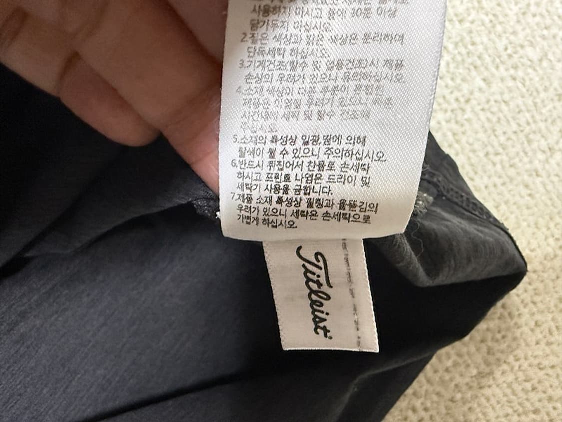 타이틀리스트 골프 티셔츠 남성용 95사이즈 상품이미지5