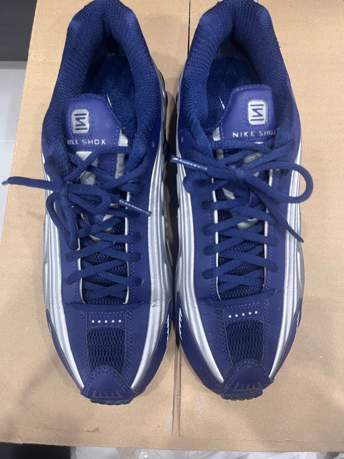 나이키 샥스 R4 블루 보이드 상품이미지4