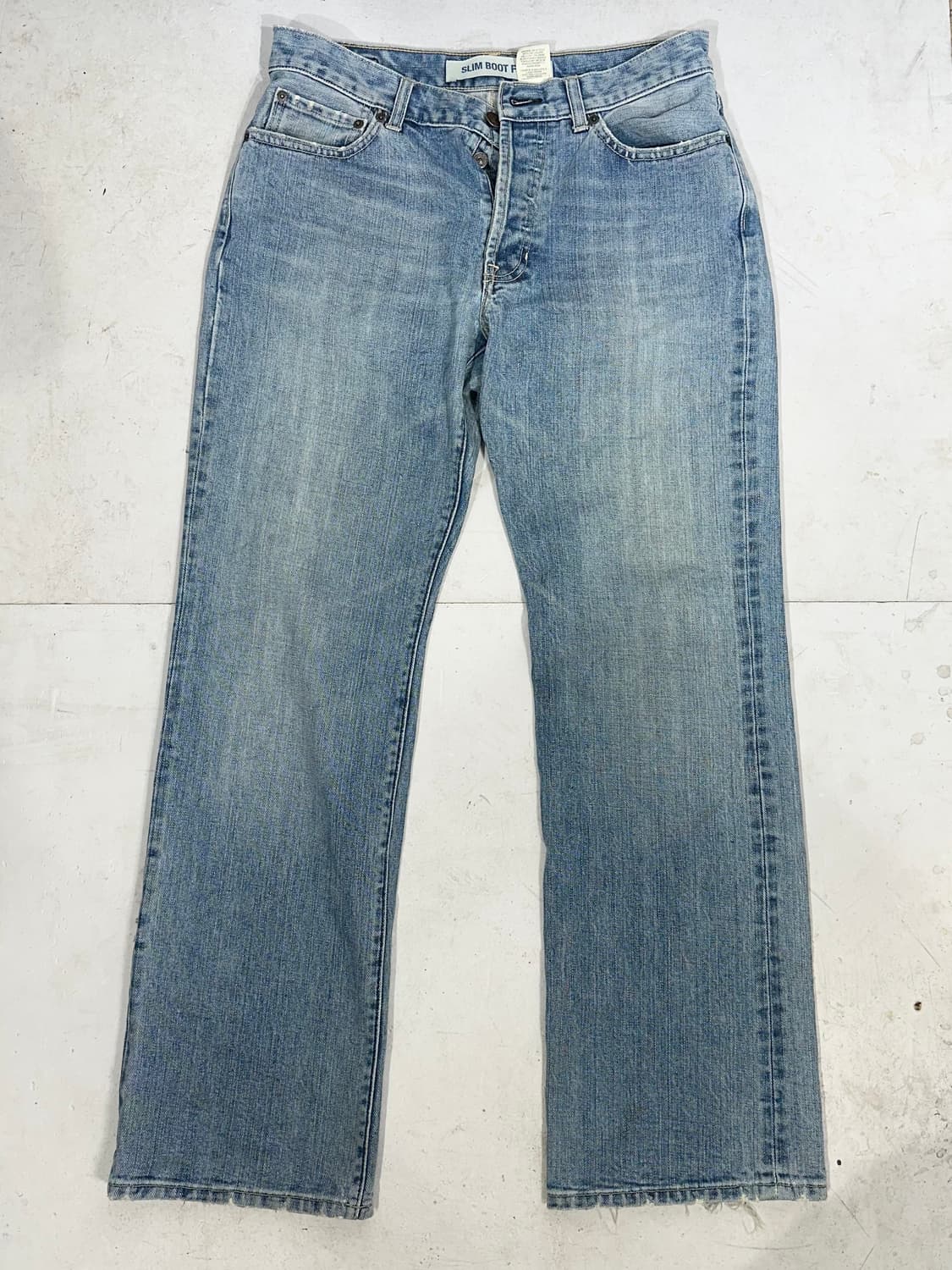 갭 부츠컷 와이드 연청 바지 데님 팬츠  상품이미지4