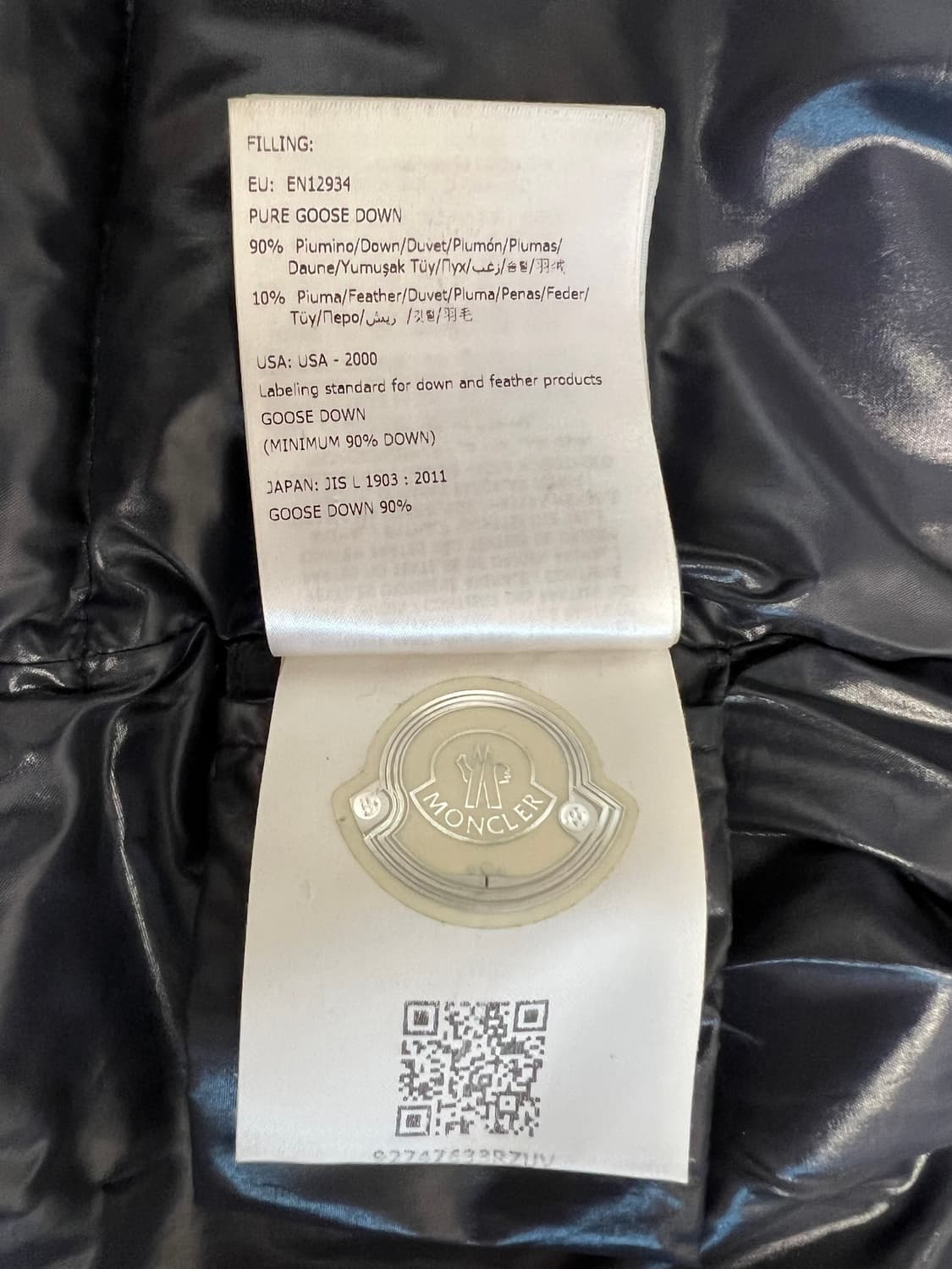 정품 몽클레어 모카 패딩 10Y 상품이미지5