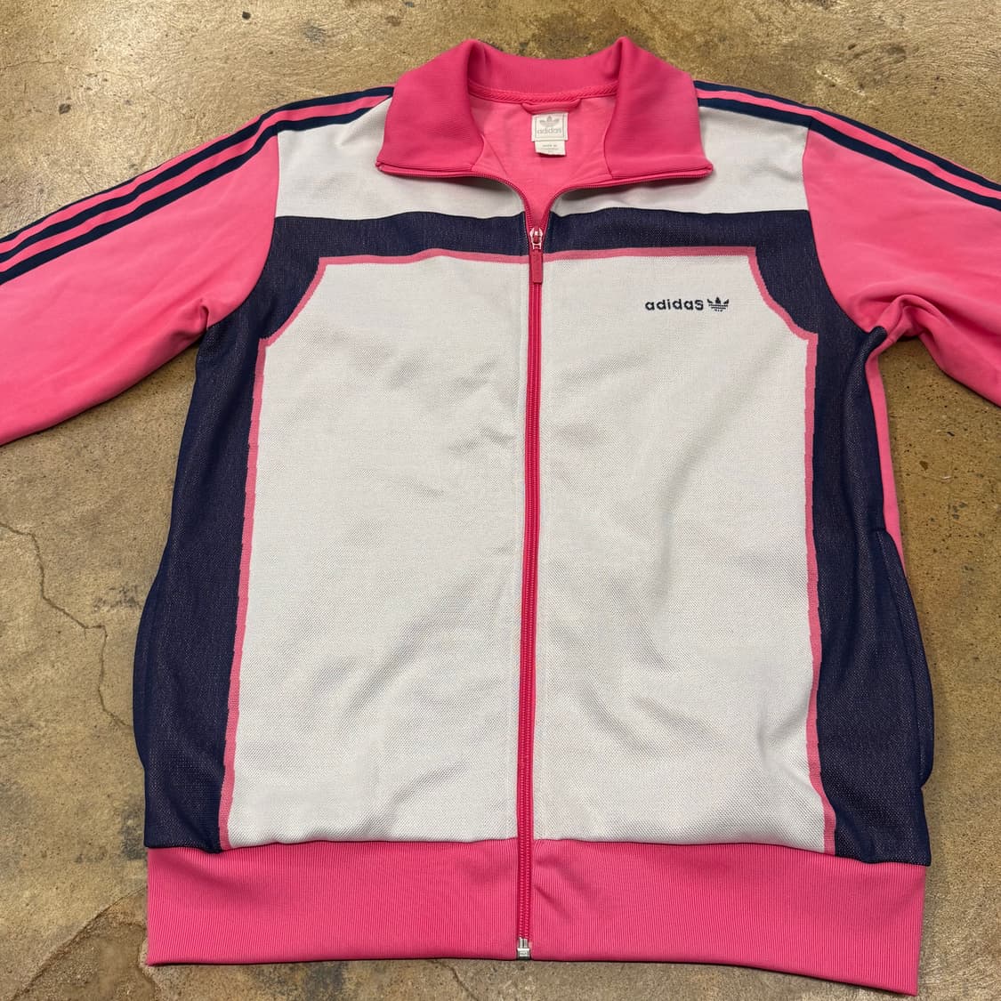 아디다스 핑크 스포티 져지 트랙탑 110 상품이미지3
