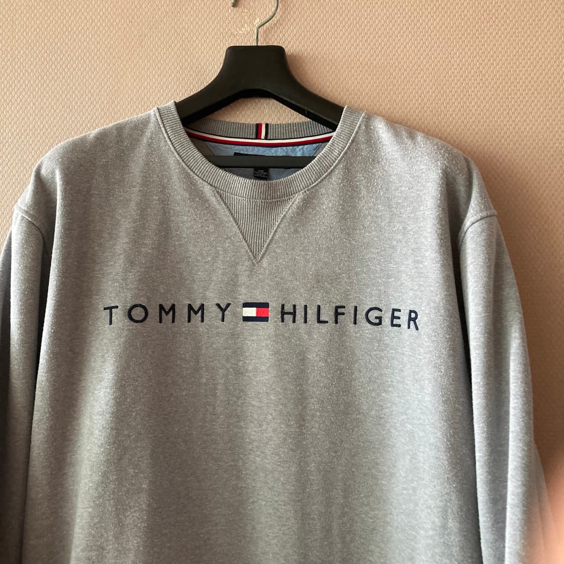 타미힐피거 맨투맨 그레이 정품 프리사이즈  상품이미지2