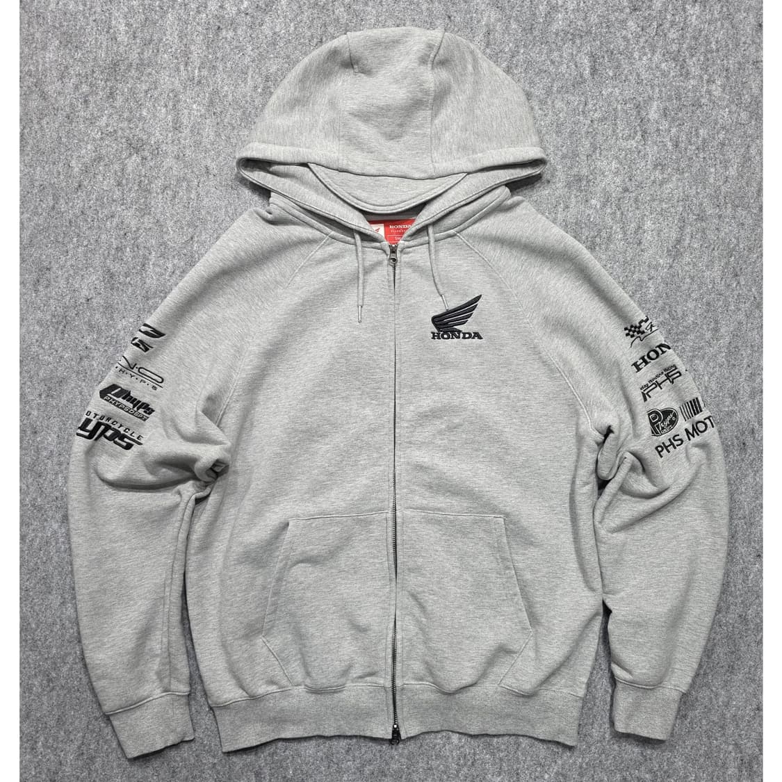 HONDA 혼다 레이싱 모터사이클 투웨이 후드집업 S 상품이미지1