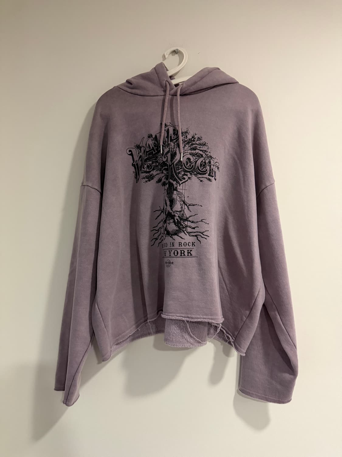 ARCHIVE 라벨 크롭 후드 상품이미지1