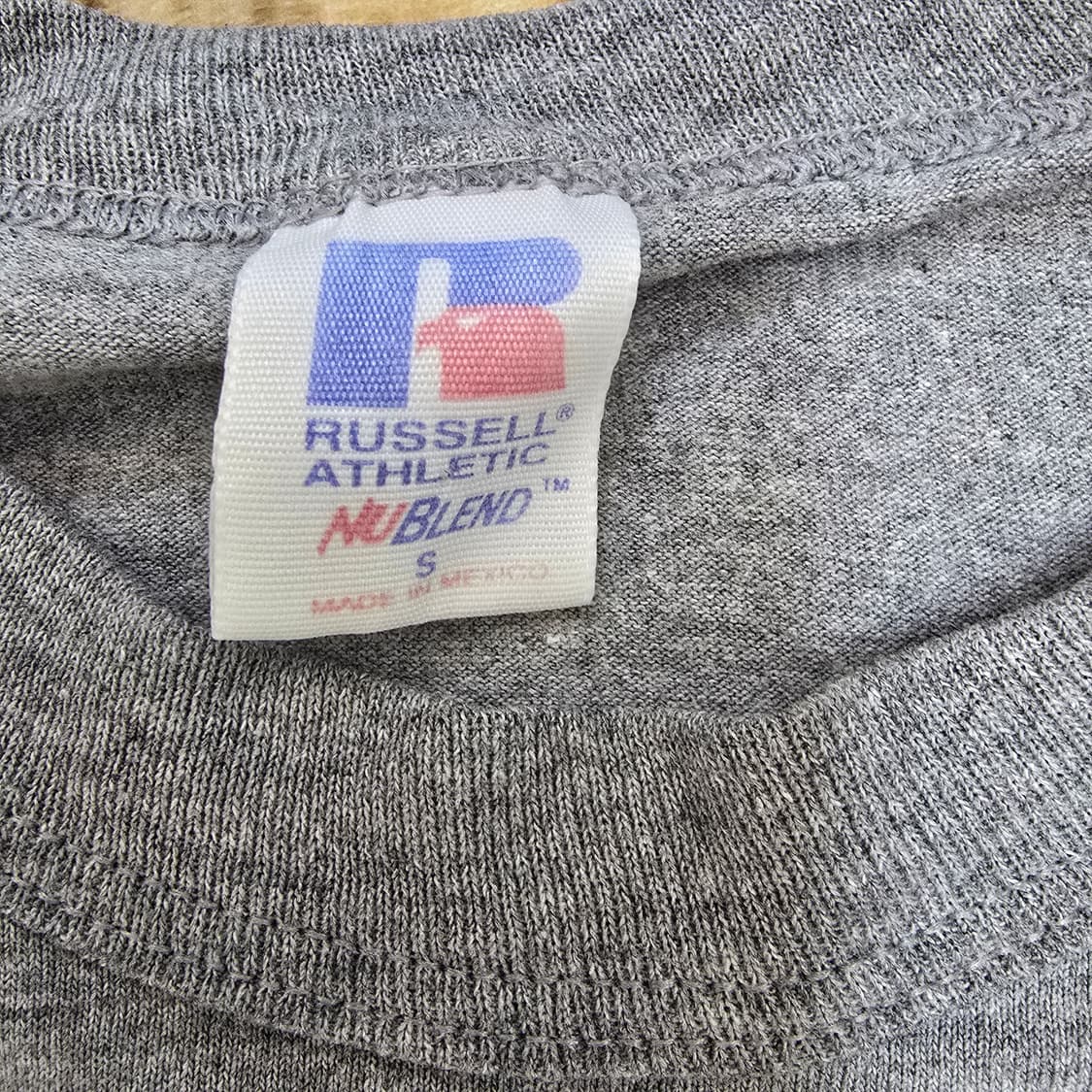 90s 러셀애슬래틱 58/42 루프휠 티셔츠 S 상품이미지4