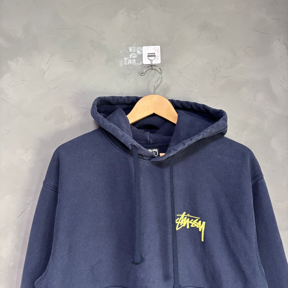 스투시 댄스 에너지 후드 네이비 상품이미지3