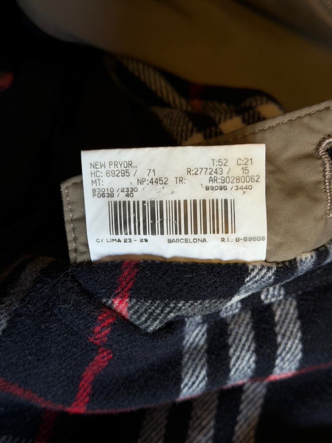 버버리 래글런 카코트 100~105 상품이미지5